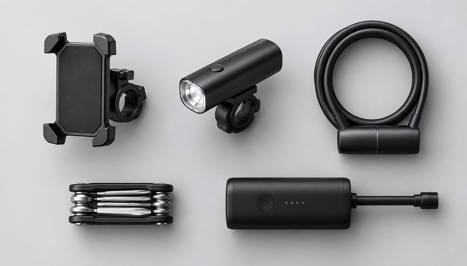 Les cinq accessoires Fun of Bike